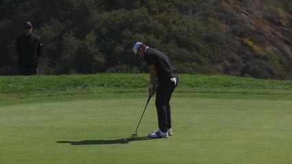 Nick Dunlap | Round 3 | 3rd hole | Shot 3 | 2025 Genesis