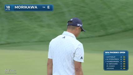 Collin Morikawa | Round 1 | 18th hole | Shot 5 | 2026 WM Phoenix Open