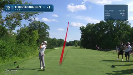 Michael Thorbjornsen | Round 1 | 15th hole | Shot 1 | 2025 John Deere