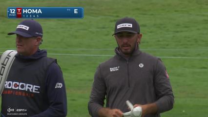 Max Homa | Round 1 | 12th hole | Shot 2 | 2025 Procore