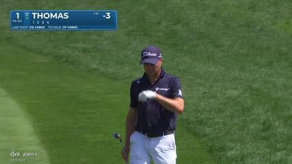Justin Thomas | Round 2 | 1st hole | Shot 2 | 2025 Travelers