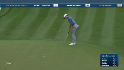 Alex Smalley | Round 4 | 7th hole | Shot 4 | 2025 THE PLAYERS