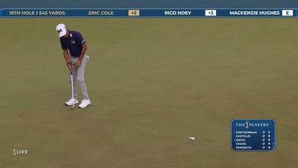 Eric Cole | Round 1 | 16th hole | Shot 5 | 2026 THE PLAYERS