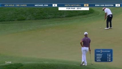 Keith Mitchell | Round 1 | 4th hole | Shot 4 | 2026 THE PLAYERS