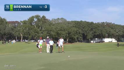 Michael Brennan | Round 2 | 15th hole | Shot 2 | 2025 The RSM Classic
