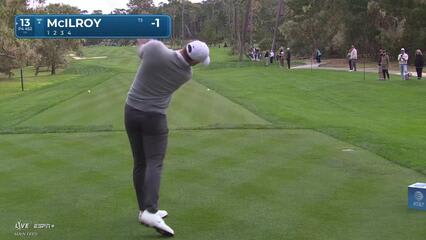 Rory McIlroy | Round 1 | 13th hole | Shot 1 | 2025 AT&T Pebble Beach