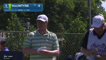 Robert MacIntyre | Round 3 | 5th hole | Shot 1 | 2026 Charles Schwab