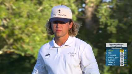 Garrick Higgo | Round 3 | 17th hole | Shot 4 | 2025 Sanderson Farms