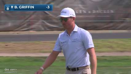 Ben Griffin | Round 1 | 8th hole | Shot 4 | 2025 Procore