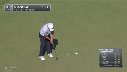 Sepp Straka | Round 1 | 16th hole | Shot 4 | 2025 FedEx St. Jude