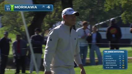 Collin Morikawa | Round 2 | 11th hole | Shot 4 | 2026 The Genesis