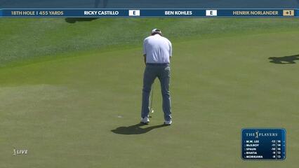 Henrik Norlander | Round 2 | 18th hole | Shot 3 | 2025 THE PLAYERS