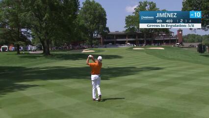 Miguel Angel Jiménez | Round 4 | 9th hole | Shot 2 | 2025 Kaulig Co. Championship