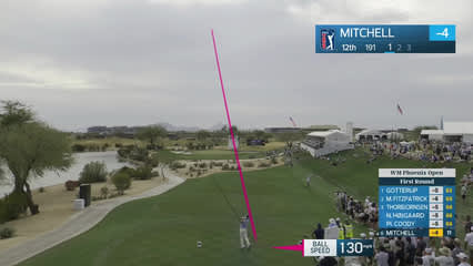 Keith Mitchell | Round 1 | 12th hole | Shot 1 | 2026 WM Phoenix Open