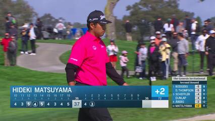 Hideki Matsuyama | Round 2 | 2nd hole | Shot 3 | 2025 Genesis