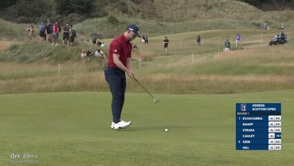Connor Syme | Round 1 | 9th hole | Shot 4 | 2025 Genesis Scottish Open