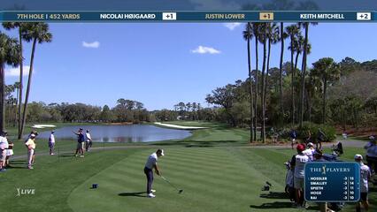 Justin Lower | Round 1 | 7th hole | Shot 1 | 2025 THE PLAYERS