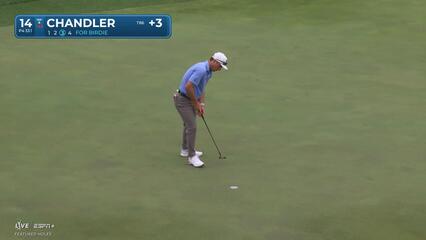Will Chandler | Round 1 | 14th hole | Shot 3 | 2025 THE CJ CUP