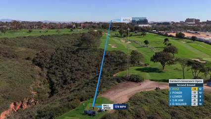 Justin Rose | Round 2 | 13th hole | Shot 1 | 2026 Farmers