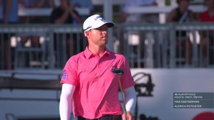 Max Greyserman | Playoff 4 | 14th hole | Shot 4 | 2025 Rocket Classic