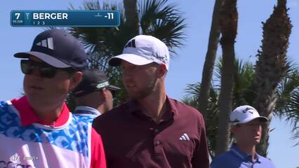 Daniel Berger | Round 2 | 7th hole | Shot 3 | 2025 Cognizant Classic