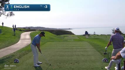 Harris English | Round 3 | 3rd hole | Shot 3 | 2025 Farmers