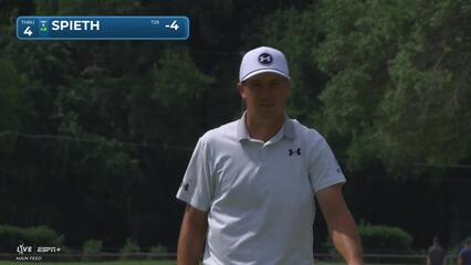 Jordan Spieth | Round 4 | 4th hole | Shot 3 | 2025 Charles Schwab