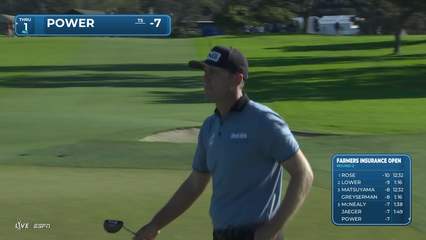 Seamus Power | Round 2 | 10th hole | Shot 5 | 2026 Farmers