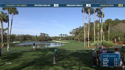 Adam Schenk | Round 1 | 7th hole | Shot 1 | 2025 THE PLAYERS