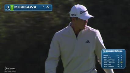 Collin Morikawa | Round 2 | 8th hole | Shot 4 | 2026 The Genesis