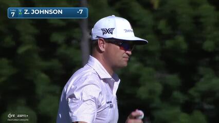 Zach Johnson | Round 4 | 7th hole | Shot 3 | 2025 Sony Open