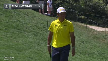 Hideki Matsuyama | Round 4 | 3rd hole | Shot 3 | 2025 BMW Championship