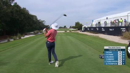 Joel Dahmen | Round 2 | 10th hole | Shot 1 | 2025 The RSM Classic