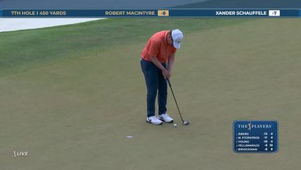 Robert MacIntyre | Round 4 | 7th hole | Shot 4 | 2026 THE PLAYERS