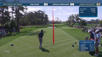 Denny McCarthy | Round 2 | 16th hole | Shot 1 | 2026 THE PLAYERS