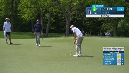 Ben Griffin | Round 3 | 1st hole | Shot 4 | 2025 the Memorial