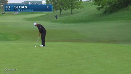 Roger Sloan | Round 1 | 10th hole | Shot 4 | 2025 RBC Canadian