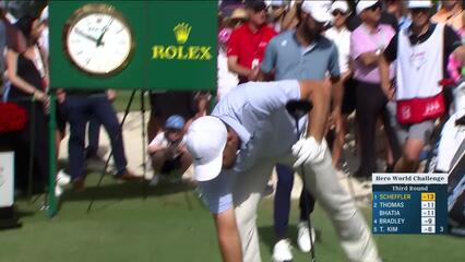 Scottie Scheffler | Round 3 | 1st hole | Shot 1 | 2024 Hero World Challenge