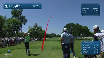 Davis Riley | Round 2 | 6th hole | Shot 1 | 2025 Charles Schwab