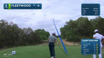 Tommy Fleetwood | Round 2 | 5th hole | Shot 1 | 2026 Valero