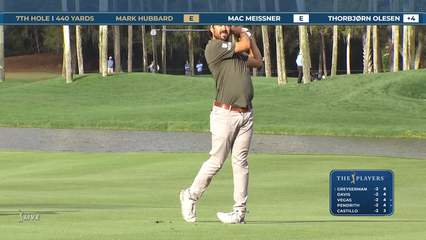 Mark Hubbard | Round 1 | 7th hole | Shot 2 | 2026 THE PLAYERS