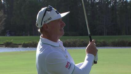 Ernie Els | Round 2 | 14th hole | Shot 2 | 2025 Chubb Classic
