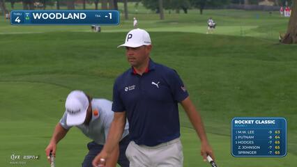 Gary Woodland | Round 1 | 4th hole | Shot 5 | 2025 Rocket Classic