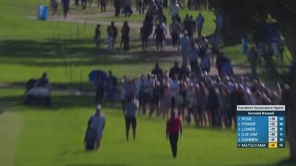 Hideki Matsuyama | Round 2 | 15th hole | Shot 2 | 2026 Farmers