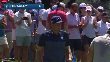 Keegan Bradley | Round 1 | 5th hole | Shot 3 | 2025 Travelers