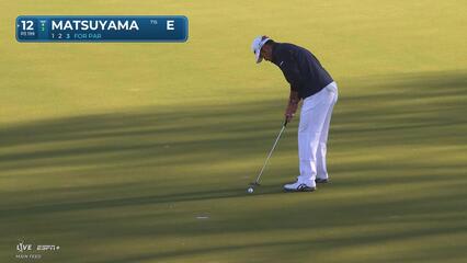 Hideki Matsuyama | Round 1 | 12th hole | Shot 3 | 2025 WM Phoenix Open