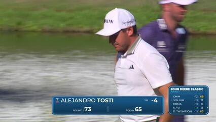 Alejandro Tosti | Round 2 | 18th hole | Shot 5 | 2025 John Deere