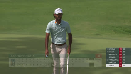 Akshay Bhatia | Round 3 | 14th hole | Shot 5 | 2026 Charles Schwab
