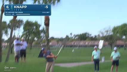 Jake Knapp | Round 1 | 6th hole | Shot 3 | 2025 Cognizant Classic