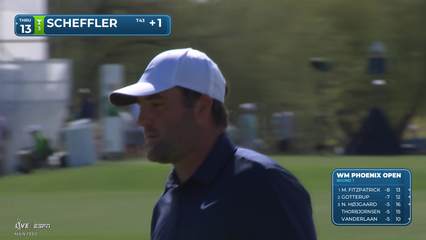 Scottie Scheffler | Round 1 | 4th hole | Shot 3 | 2026 WM Phoenix Open